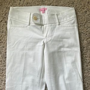Lilly Pulitzer white pants